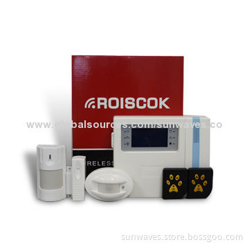 Wireless Alarm System with 62 Wireless Zones